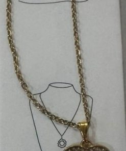 Golden pendent