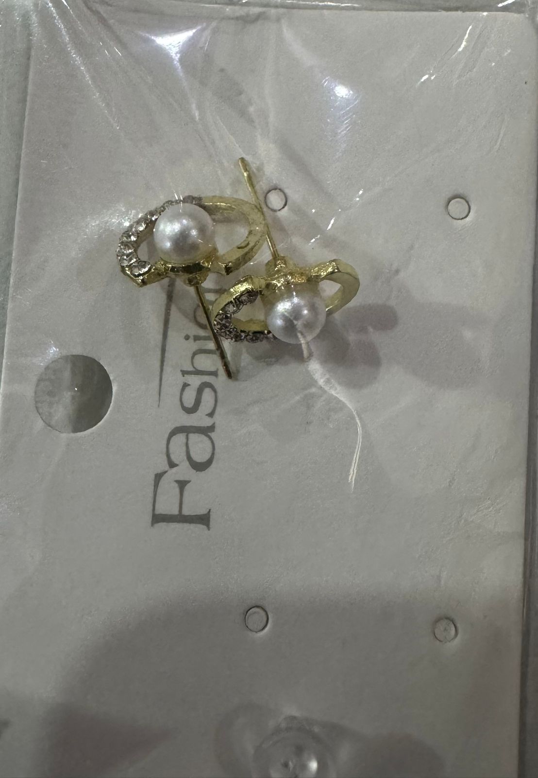 Golden earrings