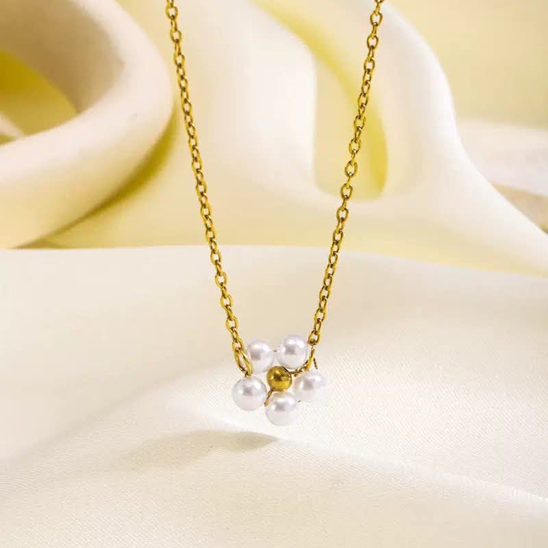 Golden pendent with locket