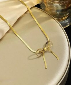 Golden pendent with locket