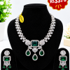 Emerald Elegance Necklace Set