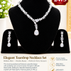 Elegant Teardrop Necklace Set