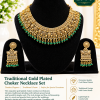 Traditional Gold Plated Choker Necklace Set